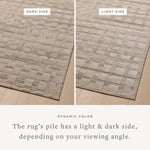 The Monty Collection by Amber Lewis x Loloi is a modern interpretation of richly piled Moroccan rugs in a refreshingly neutral color palette. The rugs abstract designs create a high-low texture in the pile for feet to sink into. Amethyst Home provides interior design, new home construction design consulting, vintage area rugs, and lighting in the Nashville metro area.