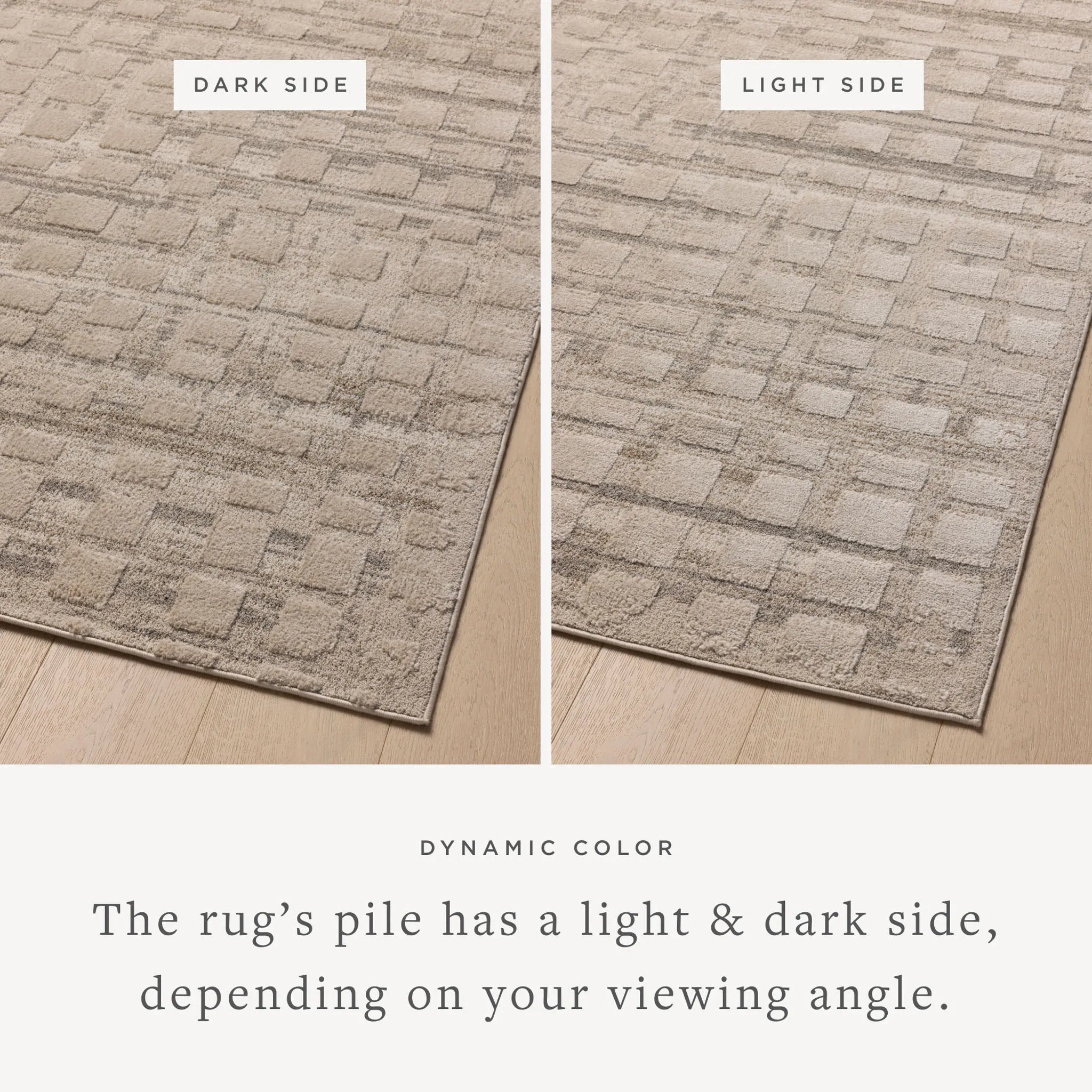 The Monty Collection by Amber Lewis x Loloi is a modern interpretation of richly piled Moroccan rugs in a refreshingly neutral color palette. The rugs abstract designs create a high-low texture in the pile for feet to sink into. Amethyst Home provides interior design, new home construction design consulting, vintage area rugs, and lighting in the Nashville metro area.