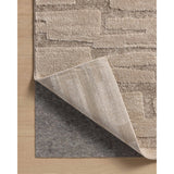 Featuring Amber Lewis x Loloi Monty Taupe / Beige Rug by Loloi at Amethyst Home. The Monty Collection by Amber Lewis x Loloi is a modern interpretation of richly piled Moroccan rugs in a refreshingly neutral color palette. The rugs abstract designs create a high-low texture in the pile for feet to sink into. This collection is power-loomed of easy-to-clean . Amethyst Home provides interior design, new home construction design consulting, vintage area rugs, and lighting in the Nashville metro area.
