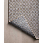 Featuring Amber Lewis x Loloi Topanga Natural / Silver Rug by Loloi at Amethyst Home. Inspired by the scenic mountain town in California, the Topanga Collection is an indoor/outdoor rug made of durable polypropylene that resembles natural fibers but is much more ready for sun, rain, and high-traffic use. The rug's modern construction also makes it easy to clea. Amethyst Home provides interior design, new home construction design consulting, vintage area rugs, and lighting in the Boston metro area.