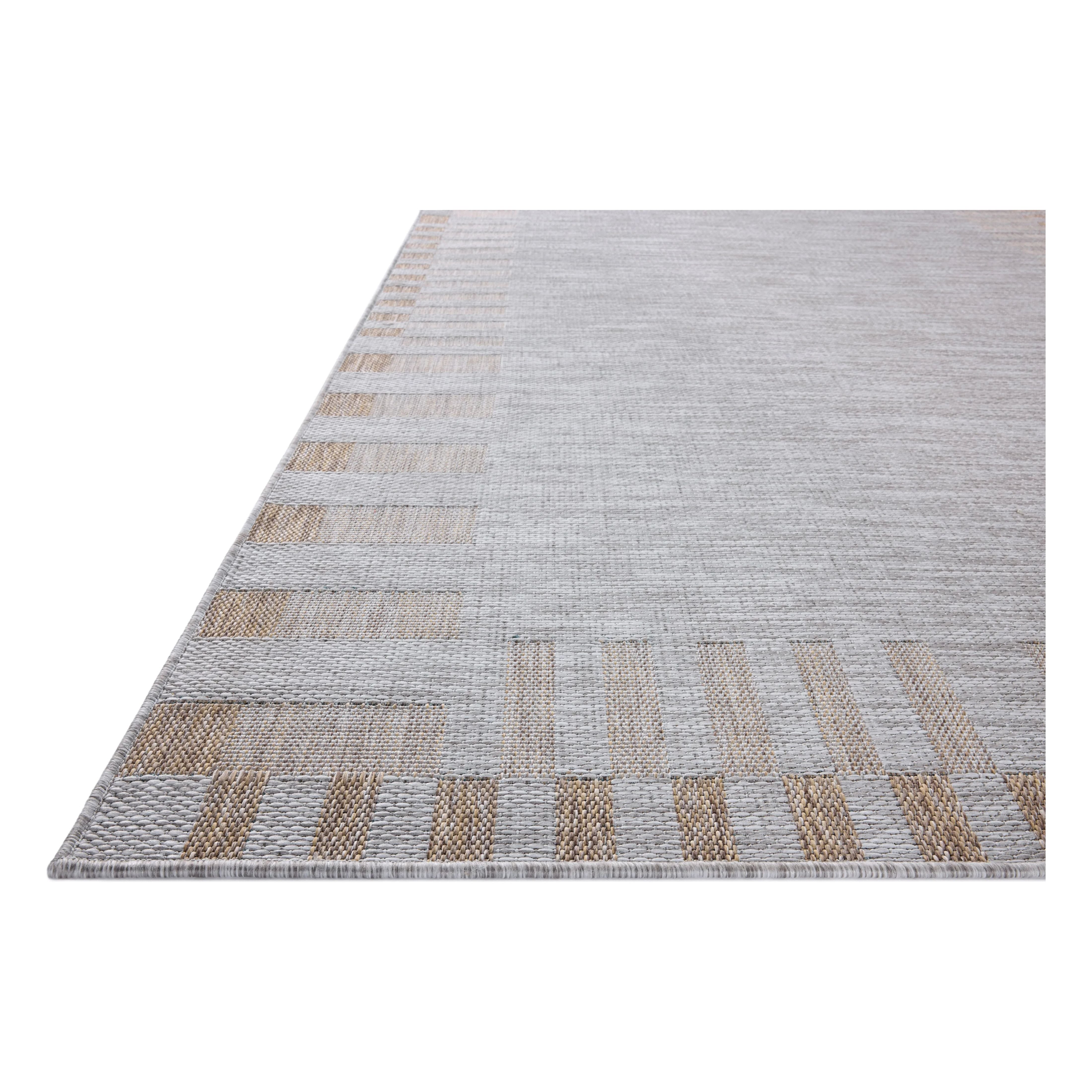 Inspired by the scenic mountain town in California, the Topanga Collection is an indoor/outdoor rug made of durable polypropylene that resembles natural fibers but is much more ready for sun, rain, and high-traffic use. Amethyst Home provides interior design, new home construction design consulting, vintage area rugs, and lighting in the Winter Garden metro area.