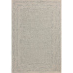Featuring Amber Lewis x Loloi Windsor Ivory / Sky Rug by Loloi at Amethyst Home. The Windsor Collection reveals the beauty of simplicity. This hand-tufted wool area rug from Amber Lewis x Loloi features a framed design in sophisticated color palettes. The combination of natural materials and tones gives this area rug timeless versatility, with a substantia. Amethyst Home provides interior design, new home construction design consulting, vintage area rugs, and lighting in the Alpharetta metro area.
