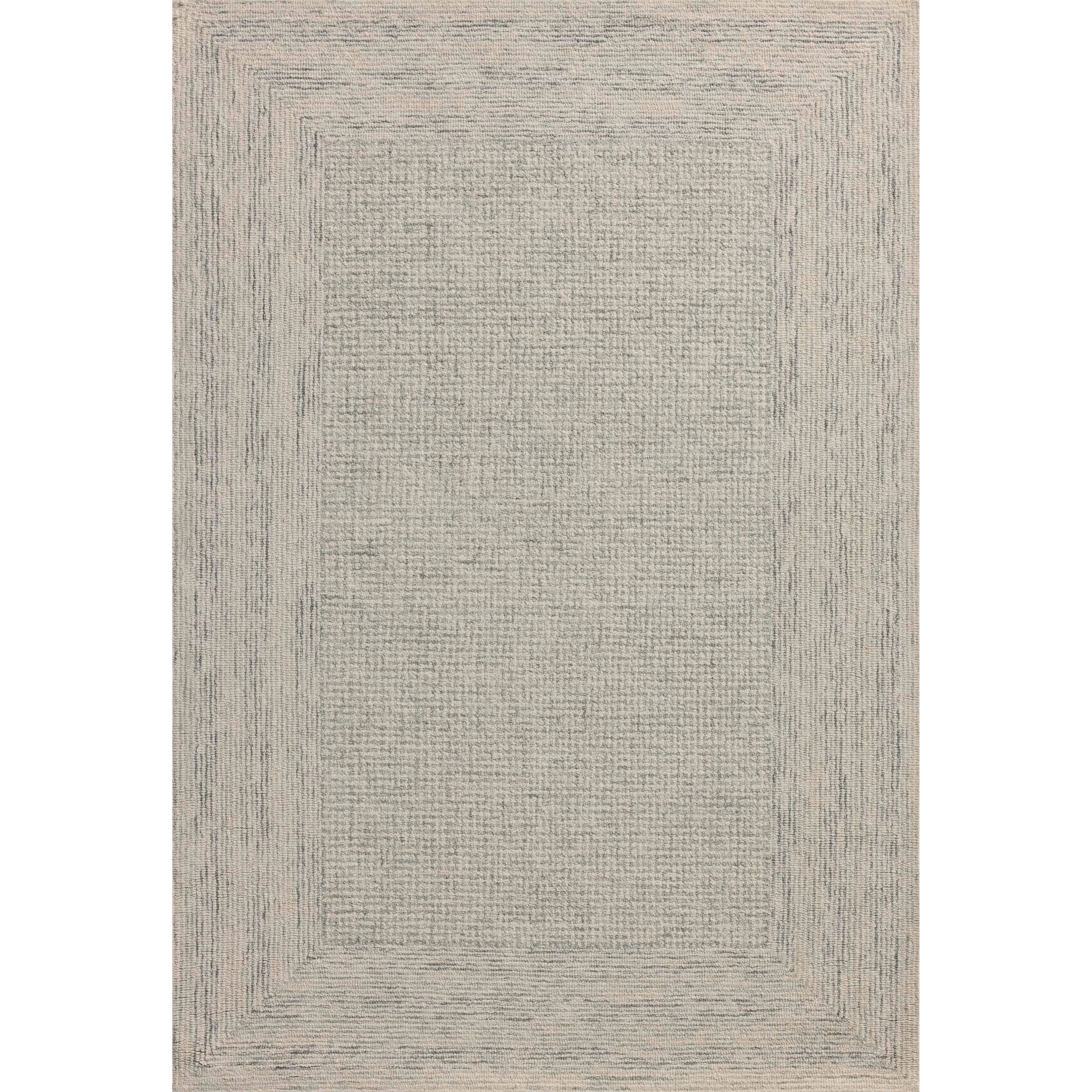 The Windsor Collection reveals the beauty of simplicity. This hand-tufted wool area rug from Amber Lewis x Loloi features a framed design in sophisticated color palettes. The combination of natural materials and tones gives this area rug timeless versatility, with a substantial pile to ground living rooms, bedrooms, and more. Amethyst Home provides interior design, new home construction design consulting, vintage area rugs, and lighting in the Alpharetta metro area.