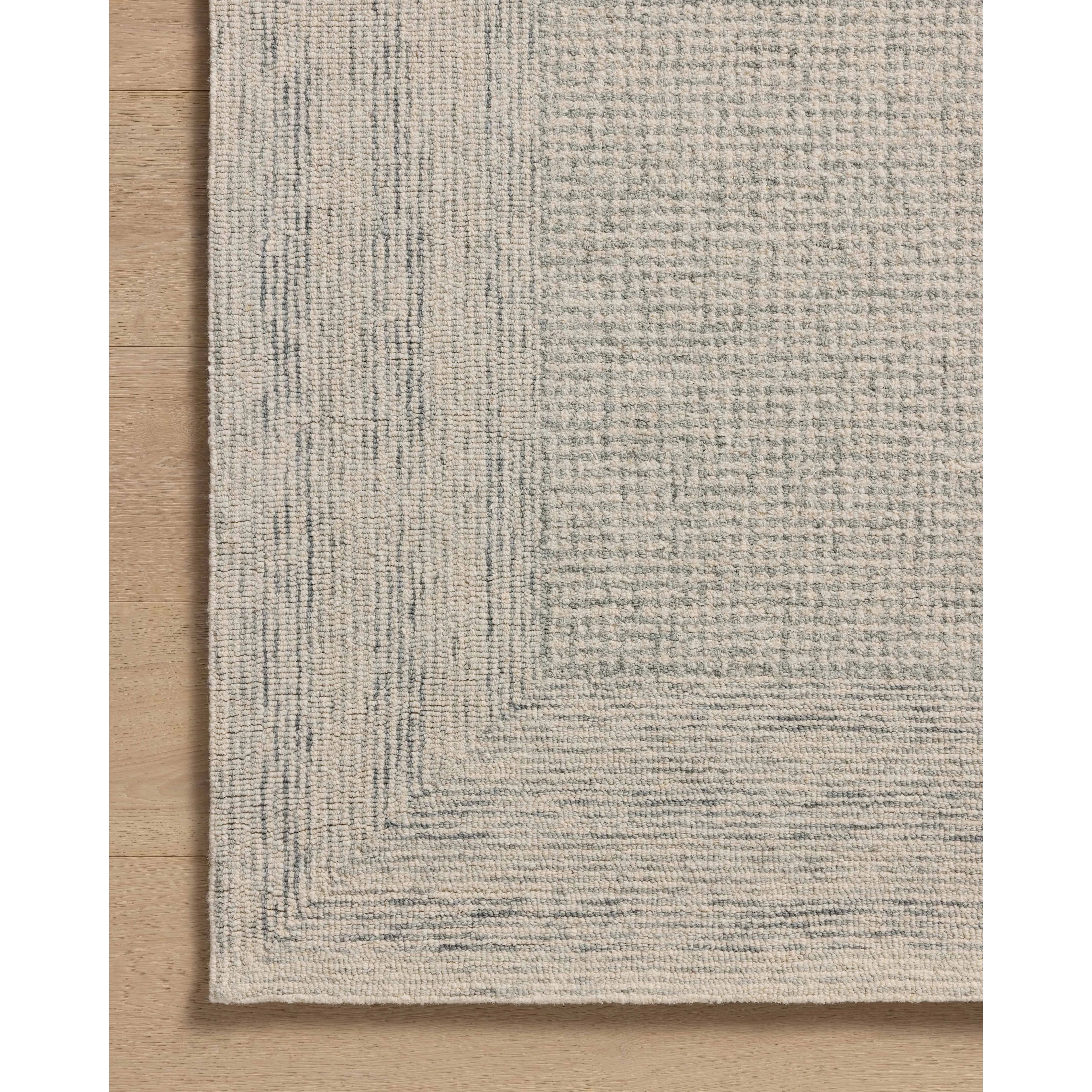 Featuring Amber Lewis x Loloi Windsor Ivory / Sky Rug by Loloi at Amethyst Home. The Windsor Collection reveals the beauty of simplicity. This hand-tufted wool area rug from Amber Lewis x Loloi features a framed design in sophisticated color palettes. The combination of natural materials and tones gives this area rug timeless versatility, with a substantial. Amethyst Home provides interior design, new home construction design consulting, vintage area rugs, and lighting in the Park City metro area.