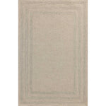 The Windsor Collection reveals the beauty of simplicity. This hand-tufted wool area rug from Amber Lewis x Loloi features a framed design in sophisticated color palettes. The combination of natural materials and tones gives this area rug timeless versatility, with a substantial pile to ground living rooms, bedrooms, and more. Amethyst Home provides interior design, new home construction design consulting, vintage area rugs, and lighting in the Charlotte metro area.