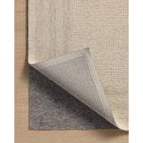 The Windsor Collection reveals the beauty of simplicity. This hand-tufted wool area rug from Amber Lewis x Loloi features a framed design in sophisticated color palettes. The combination of natural materials and tones gives this area rug timeless versatility, with a substantial pile to ground living rooms, bedrooms, and more. Amethyst Home provides interior design, new home construction design consulting, vintage area rugs, and lighting in the Scottsdale metro area.