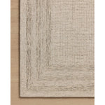 Featuring Amber Lewis x Loloi Windsor Ivory / Stone Rug by Loloi at Amethyst Home. The Windsor Collection reveals the beauty of simplicity. This hand-tufted wool area rug from Amber Lewis x Loloi features a framed design in sophisticated color palettes. The combination of natural materials and tones gives this area rug timeless versatility, with a substant. Amethyst Home provides interior design, new home construction design consulting, vintage area rugs, and lighting in the Des Moines metro area.