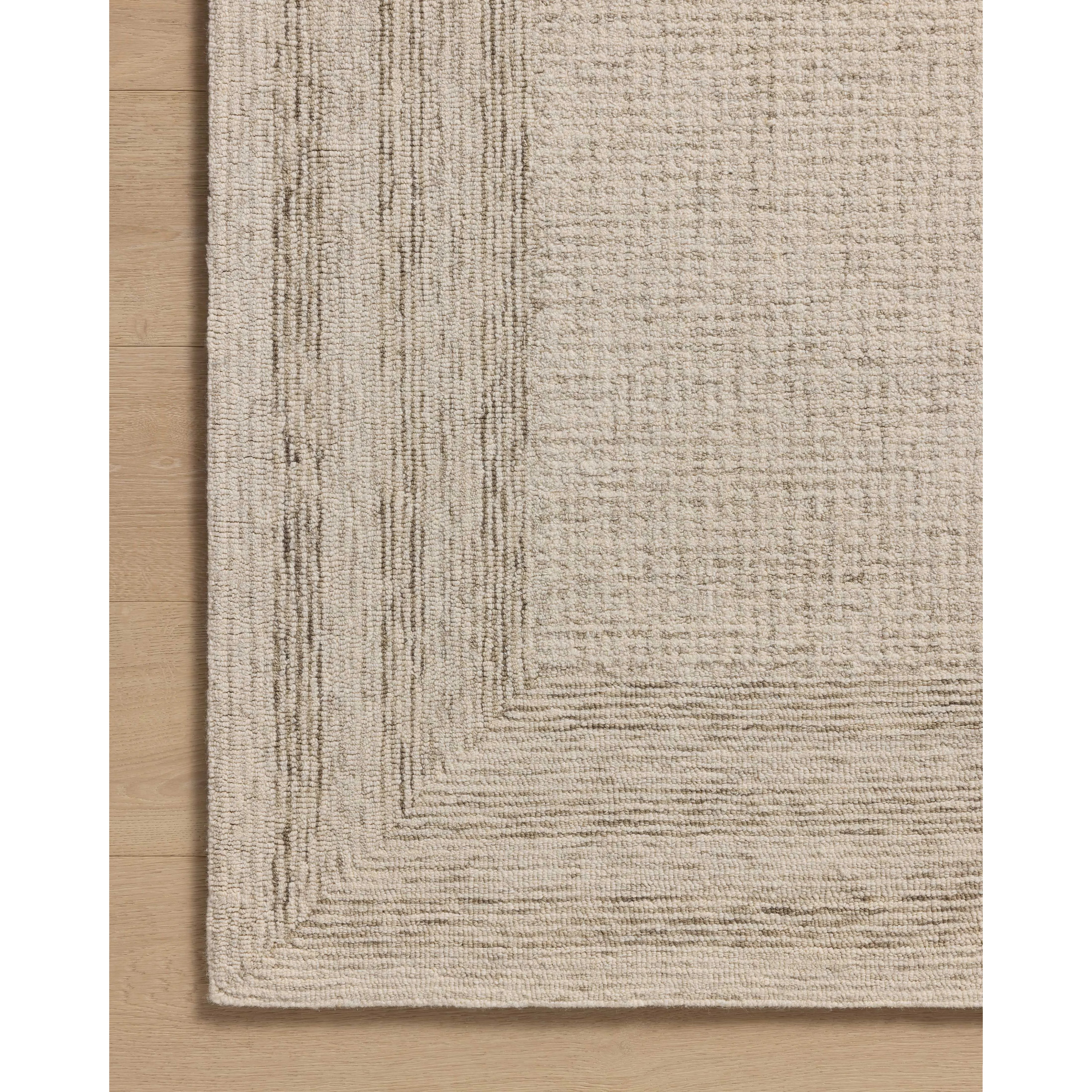Featuring Amber Lewis x Loloi Windsor Ivory / Stone Rug by Loloi at Amethyst Home. The Windsor Collection reveals the beauty of simplicity. This hand-tufted wool area rug from Amber Lewis x Loloi features a framed design in sophisticated color palettes. The combination of natural materials and tones gives this area rug timeless versatility, with a substant. Amethyst Home provides interior design, new home construction design consulting, vintage area rugs, and lighting in the Des Moines metro area.