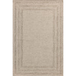 Featuring Amber Lewis x Loloi Windsor Ivory / Stone Rug by Loloi at Amethyst Home. The Windsor Collection reveals the beauty of simplicity. This hand-tufted wool area rug from Amber Lewis x Loloi features a framed design in sophisticated color palettes. The combination of natural materials and tones gives this area rug timeless versatility, with a substan. Amethyst Home provides interior design, new home construction design consulting, vintage area rugs, and lighting in the Los Angeles metro area.