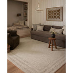 Featuring Amber Lewis x Loloi Windsor Ivory / Stone Rug by Loloi at Amethyst Home. The Windsor Collection reveals the beauty of simplicity. This hand-tufted wool area rug from Amber Lewis x Loloi features a framed design in sophisticated color palettes. The combination of natural materials and tones gives this area rug timeless versatility, with a substanti. Amethyst Home provides interior design, new home construction design consulting, vintage area rugs, and lighting in the Park City metro area.
