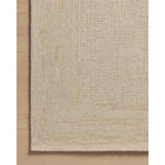 The Windsor Collection reveals the beauty of simplicity. This hand-tufted wool area rug from Amber Lewis x Loloi features a framed design in sophisticated color palettes. The combination of natural materials and tones gives this area rug timeless versatility, with a substantial pile to ground living rooms, bedrooms, and more. Amethyst Home provides interior design, new home construction design consulting, vintage area rugs, and lighting in the Winter Garden metro area.