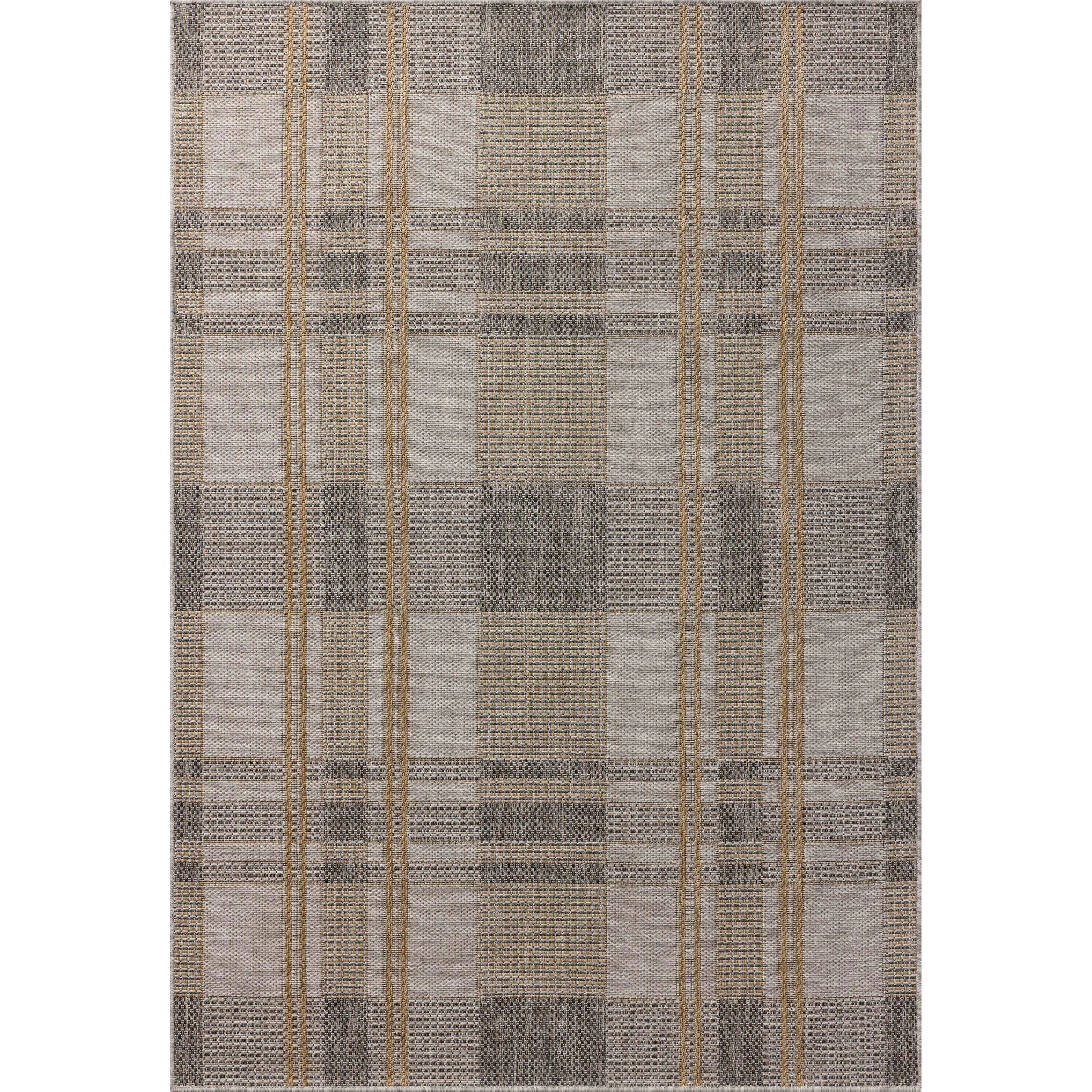 The Birch Collection is a cool-toned area rug with an understated linear design that adds casual structure to contemporary home decor. The rug is power-loomed of durable polyester, an easy-to-clean, no-shed construction for the busiest rooms of the home. Amethyst Home provides interior design, new home construction design consulting, vintage area rugs, and lighting in the Tampa metro area.