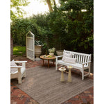 The Birch Collection is a cool-toned area rug with an understated linear design that adds casual structure to contemporary home decor. The rug is power-loomed of durable polyester, an easy-to-clean, no-shed construction for the busiest rooms of the home. Amethyst Home provides interior design, new home construction design consulting, vintage area rugs, and lighting in the Nashville metro area.