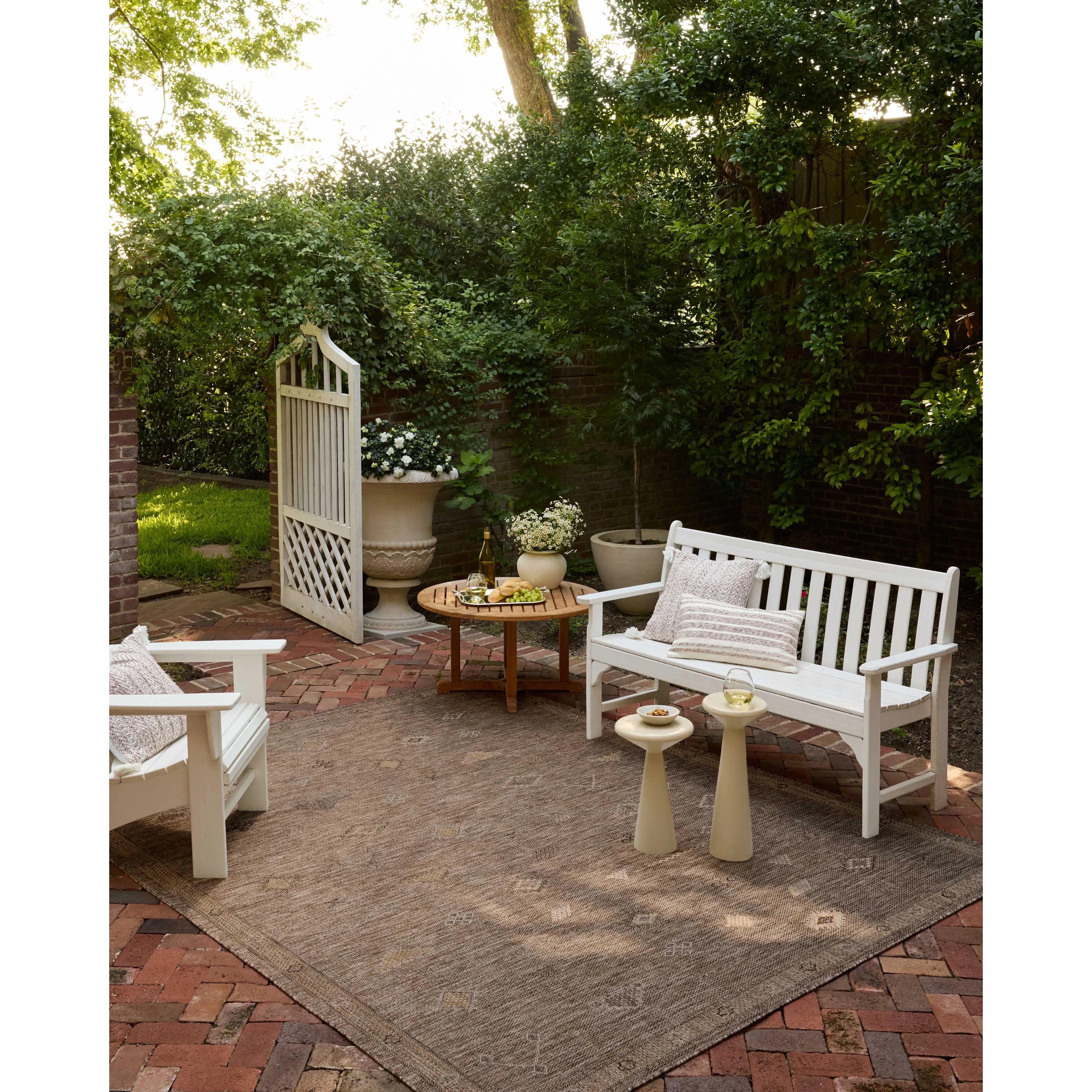 The Birch Collection is a cool-toned area rug with an understated linear design that adds casual structure to contemporary home decor. The rug is power-loomed of durable polyester, an easy-to-clean, no-shed construction for the busiest rooms of the home. Amethyst Home provides interior design, new home construction design consulting, vintage area rugs, and lighting in the Laguna Beach metro area.