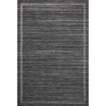 Irresistible to walk upon, the Dana Ink Rug by Brigette Romanek x Loloi has a high-low texture that alternates between a subtly shaggy pile and a soft base. Horizontal broken stripes give the area rug a fresh and energized structure, while a finish of fringe along the edges accentuates its sense of movement. Amethyst Home provides interior design, new home construction design consulting, vintage area rugs, and lighting in the San Diego metro area.