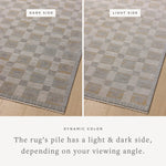The Cali Collection by Amber Lewis x Loloi is a light-toned area rug with a casual geometric pattern that lends a neutral pattern to any space. Cali is power-loomed of polyester in Turkey for easy-to-clean, no-shed durability in high-traffic areas. This collection is also OEKO-TEX certified, ensuring its materials do not contain harmful substances. Amethyst Home provides interior design, new home construction design consulting, vintage area rugs, and lighting in the Calabasas metro area.