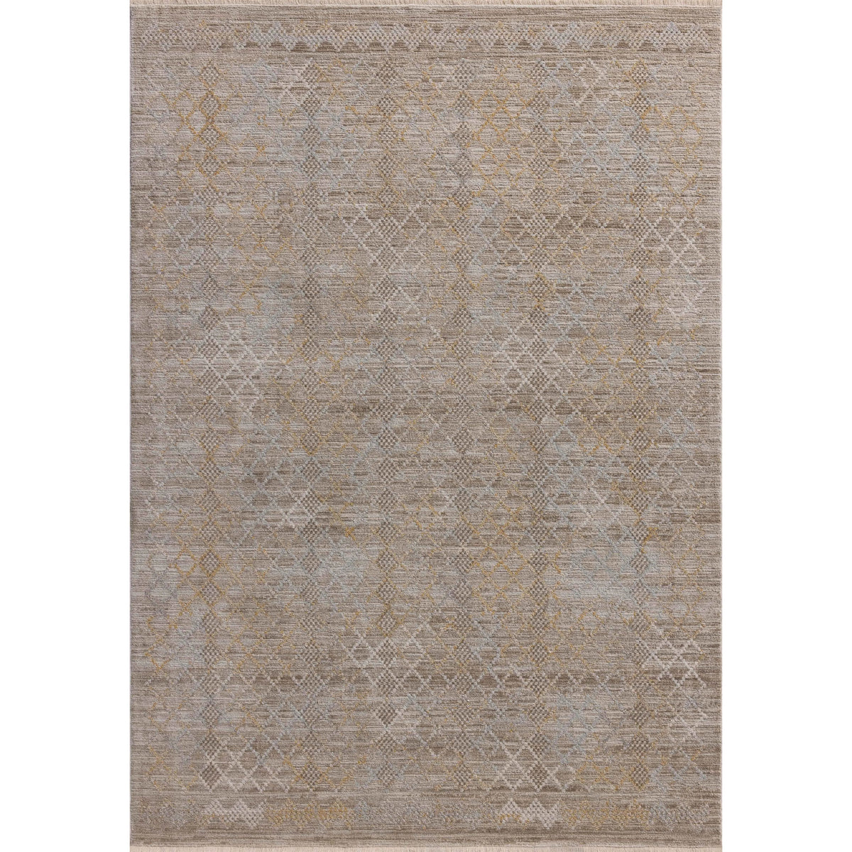 Cali Amber Lewis x Loloi  Taupe / Multi Rug