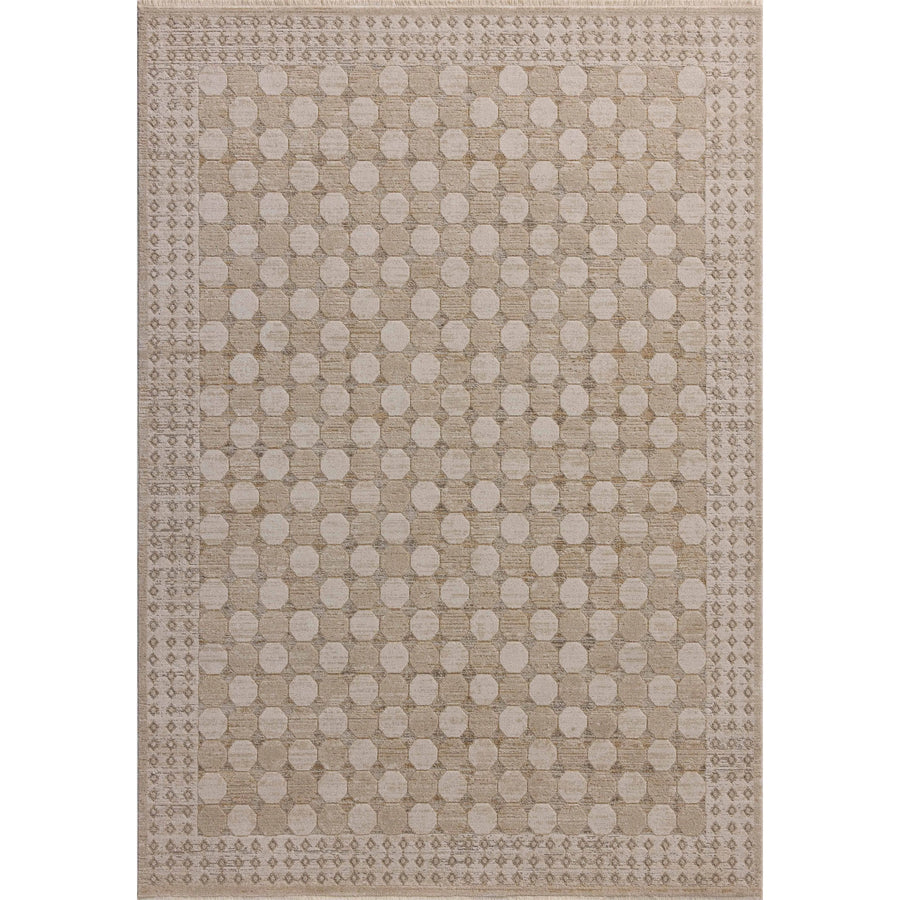 Cali Amber Lewis x Loloi  Taupe / Natural Rug