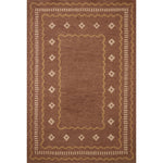 The Alfie Collection from Chris Loves Julia x Loloi is a handmade area rug with a playful framed design, a modern update to traditional home decor. Alfie is a natural centerpiece in living rooms and bedrooms, where its design can help frame the furniture in the room and the thick wool pile is welcome underfoot. Amethyst Home provides interior design, new home construction design consulting, vintage area rugs, and lighting in the Scottsdale metro area.