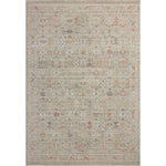 The Ida Collection from Chris Loves Julia x Loloi is a vintage-inspired area rug with a soft, subtly textured pile similar to hand-knotted rugs. The rugs gentle distressing creates a timeless look, while its durability and earthy colorways make it a great choice for the busiest rooms of the home, especially living rooms, kitchens, and hallways. Amethyst Home provides interior design, new home construction design consulting, vintage area rugs, and lighting in the Dallas metro area.