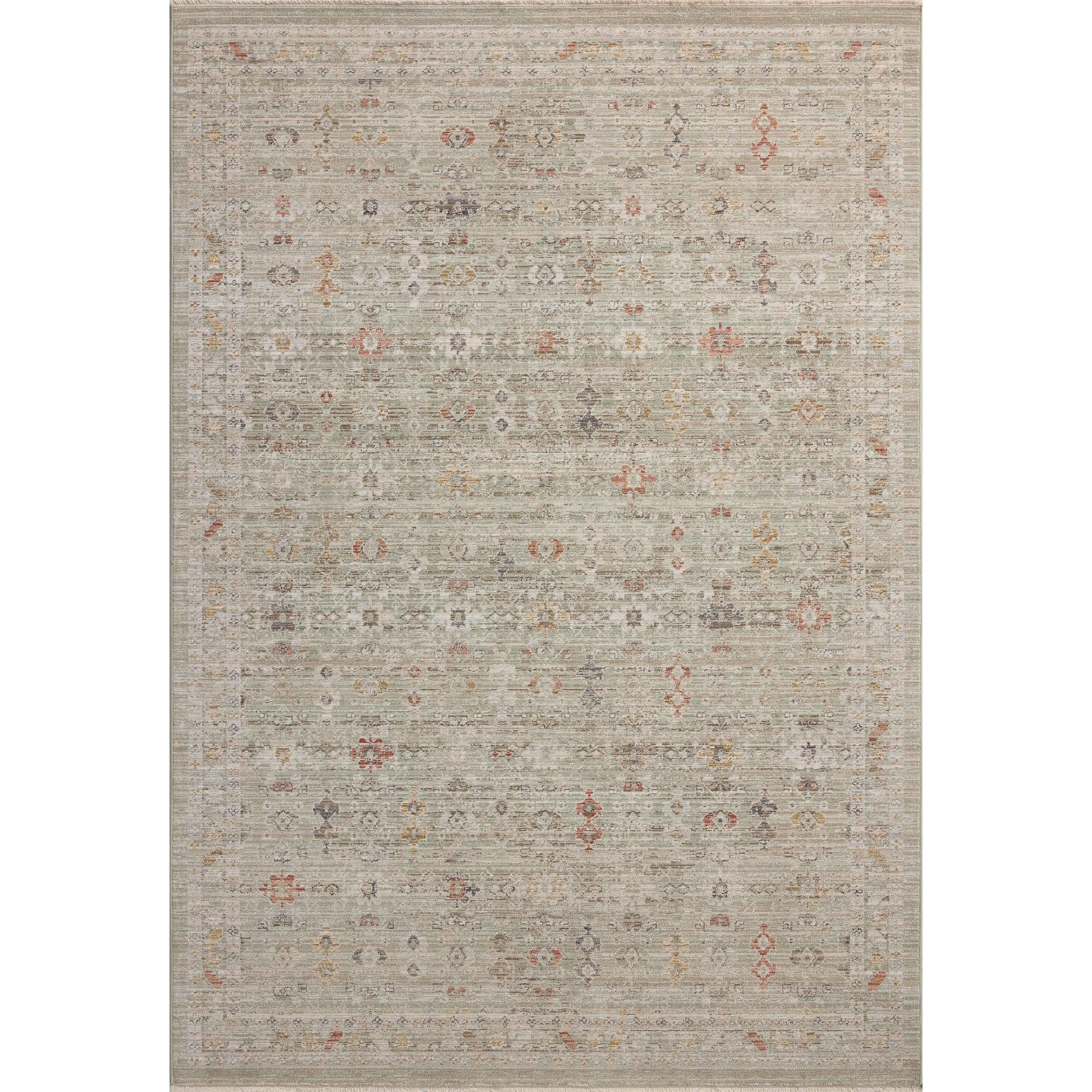 The Ida Collection from Chris Loves Julia x Loloi is a vintage-inspired area rug with a soft, subtly textured pile similar to hand-knotted rugs. The rugs gentle distressing creates a timeless look, while its durability and earthy colorways make it a great choice for the busiest rooms of the home, especially living rooms, kitchens, and hallways. Amethyst Home provides interior design, new home construction design consulting, vintage area rugs, and lighting in the Dallas metro area.