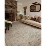 The Ida Collection from Chris Loves Julia x Loloi is a vintage-inspired area rug with a soft, subtly textured pile similar to hand-knotted rugs. The rugs gentle distressing creates a timeless look, while its durability and earthy colorways make it a great choice for the busiest rooms of the home, especially living rooms, kitchens, and hallways. Amethyst Home provides interior design, new home construction design consulting, vintage area rugs, and lighting in the Des Moines metro area.