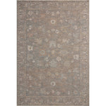 The Louisa Collection is a serene area rug based on beautiful, traditional Turkish designs updated in calm colorways by Chris Loves Julia in collaboration with Loloi. Pale blues, creams, and browns create a sense of softness, but so does the rugs pile, which is made of easy-to-clean, velvety polyester. Amethyst Home provides interior design, new home construction design consulting, vintage area rugs, and lighting in the Seattle metro area.