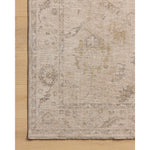 The Louisa Collection is a serene area rug based on beautiful, traditional Turkish designs updated in calm colorways by Chris Loves Julia in collaboration with Loloi. Pale blues, creams, and browns create a sense of softness, but so does the rugs pile, which is made of easy-to-clean, velvety polyester. Amethyst Home provides interior design, new home construction design consulting, vintage area rugs, and lighting in the Monterey metro area.