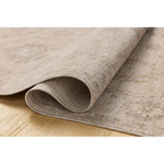 The Louisa Collection is a serene area rug based on beautiful, traditional Turkish designs updated in calm colorways by Chris Loves Julia in collaboration with Loloi. Pale blues, creams, and browns create a sense of softness, but so does the rugs pile, which is made of easy-to-clean, velvety polyester. Amethyst Home provides interior design, new home construction design consulting, vintage area rugs, and lighting in the Los Angeles metro area.