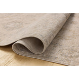 The Louisa Collection is a serene area rug based on beautiful, traditional Turkish designs updated in calm colorways by Chris Loves Julia in collaboration with Loloi. Pale blues, creams, and browns create a sense of softness, but so does the rugs pile, which is made of easy-to-clean, velvety polyester. Amethyst Home provides interior design, new home construction design consulting, vintage area rugs, and lighting in the Los Angeles metro area.