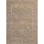 The Louisa Collection is a serene area rug based on beautiful, traditional Turkish designs updated in calm colorways by Chris Loves Julia in collaboration with Loloi. Pale blues, creams, and browns create a sense of softness, but so does the rugs pile, which is made of easy-to-clean, velvety polyester. Amethyst Home provides interior design, new home construction design consulting, vintage area rugs, and lighting in the Austin metro area.