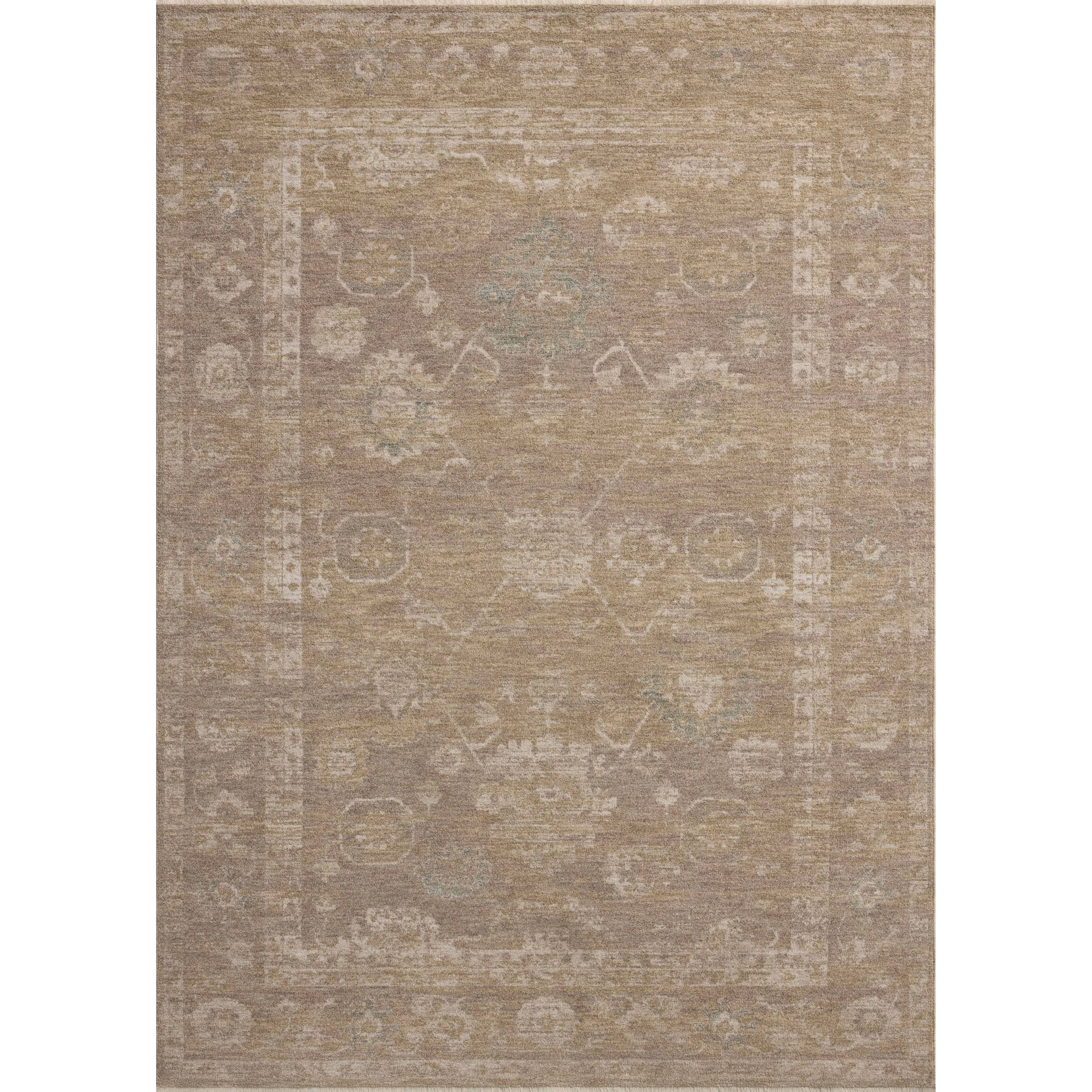 The Louisa Collection is a serene area rug based on beautiful, traditional Turkish designs updated in calm colorways by Chris Loves Julia in collaboration with Loloi. Pale blues, creams, and browns create a sense of softness, but so does the rugs pile, which is made of easy-to-clean, velvety polyester. Amethyst Home provides interior design, new home construction design consulting, vintage area rugs, and lighting in the Austin metro area.
