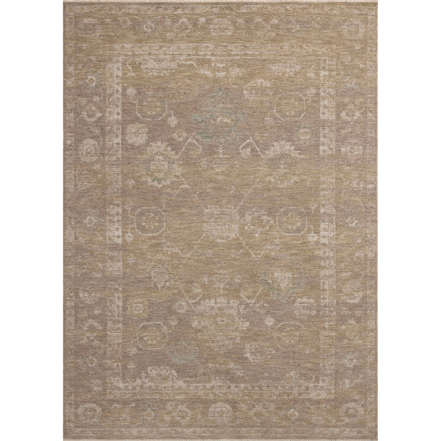Chris Loves Julia × Loloi Louisa Taupe / Gold Rug