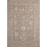 The Louisa Collection is a serene area rug based on beautiful, traditional Turkish designs updated in calm colorways by Chris Loves Julia in collaboration with Loloi. Pale blues, creams, and browns create a sense of softness, but so does the rugs pile, which is made of easy-to-clean, velvety polyester. Amethyst Home provides interior design, new home construction design consulting, vintage area rugs, and lighting in the Charlotte metro area.
