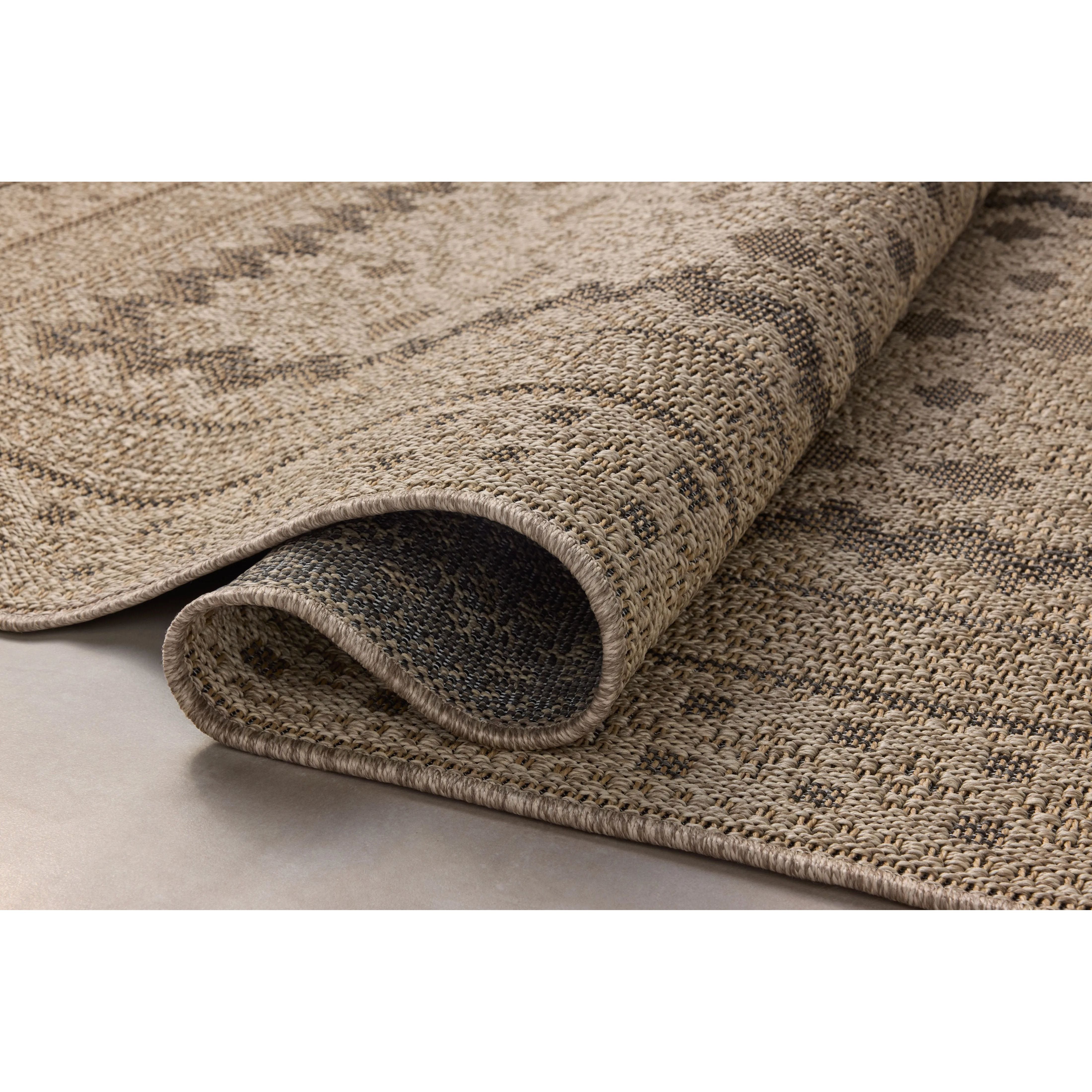 Featuring Chris Loves Julia × Loloi Providence Charcoal / Dove Rug by Loloi at Amethyst Home. The Providence Collection is an indoor/outdoor rug with a woven-style design by Chris Loves Julia x Loloi. Providence is made of extra durable power-loomed polyester for versatile styling in patios, mudrooms, dining rooms, hallways, or more. It has an earth-toned, orga. Amethyst Home provides interior design, new home construction design consulting, vintage area rugs, and lighting in the Tampa metro area.
