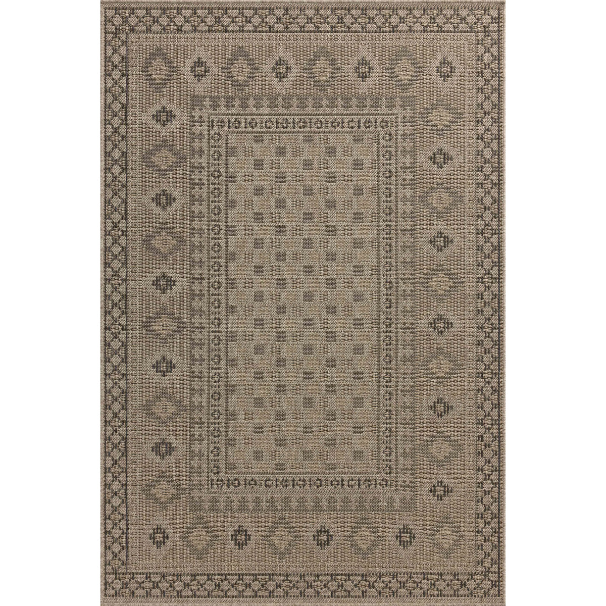 Chris Loves Julia × Loloi Providence Dove / Charcoal Rug