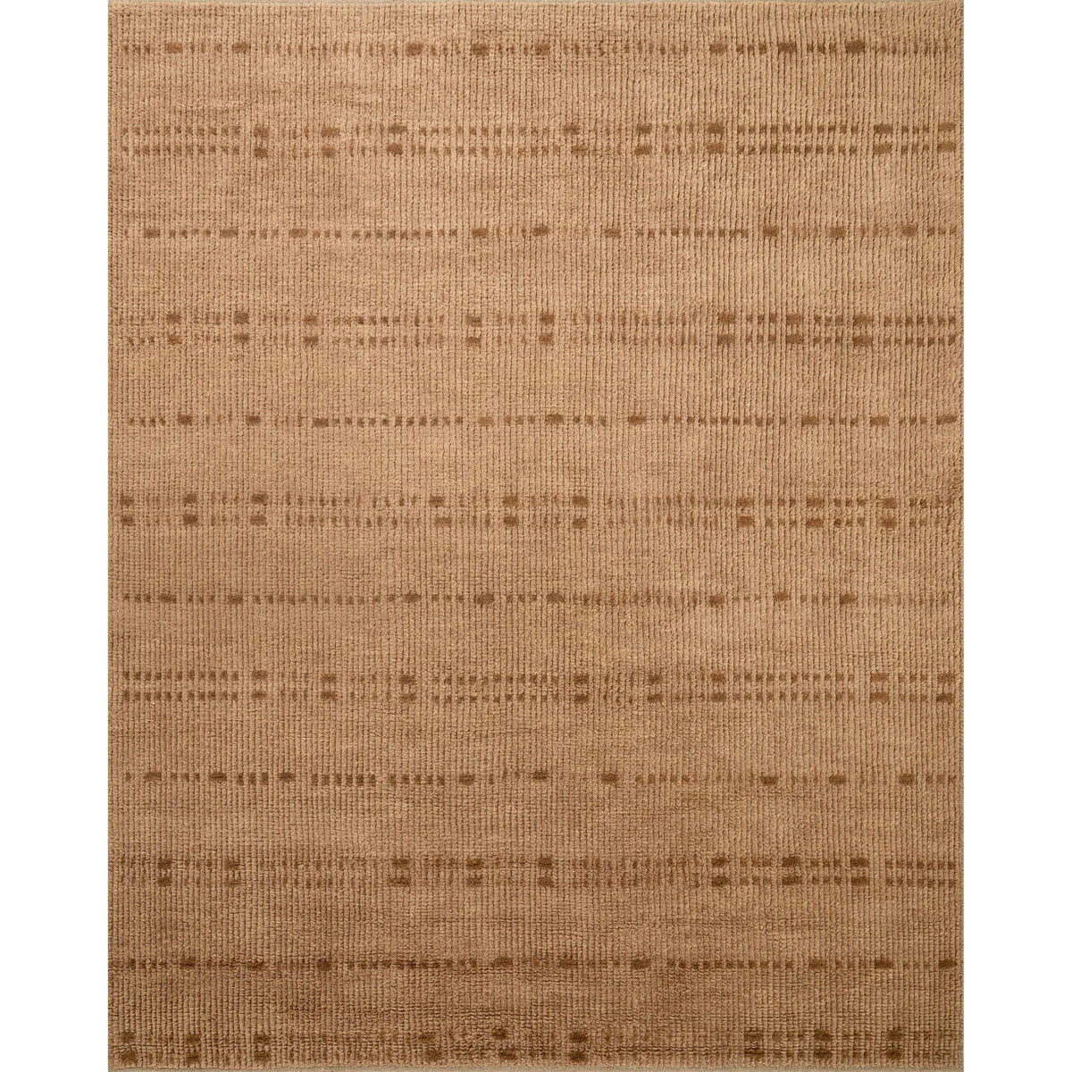 David Jean Stoffer x Loloi Rust Hand-Knotted Rug