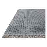 Featuring Duncan Sky Rug by Loloi at Amethyst Home. The Duncan Collection is a handmade area rug thats interwoven with white threads for subtle contrast and finished with fringed edges. This collection is soft yet exceptionally durable and easy to clean, making it right at home in busy living rooms, entryways, dining rooms, and outdoor patios. Duncan is ha. Amethyst Home provides interior design, new home construction design consulting, vintage area rugs, and lighting in the Alpharetta metro area.
