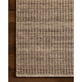 The Elma Collection is a vertically striped area rug framed with whip-stitched edges to help ground your space. This timeless, neutral rug is great for high-traffic living rooms, bedrooms, and dining rooms of many home decor styles. Amethyst Home provides interior design, new home construction design consulting, vintage area rugs, and lighting in the Laguna Beach metro area.