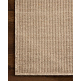 The Elma Collection is a vertically striped area rug framed with whip-stitched edges to help ground your space. This timeless, neutral rug is great for high-traffic living rooms, bedrooms, and dining rooms of many home decor styles. Amethyst Home provides interior design, new home construction design consulting, vintage area rugs, and lighting in the Newport Beach metro area.