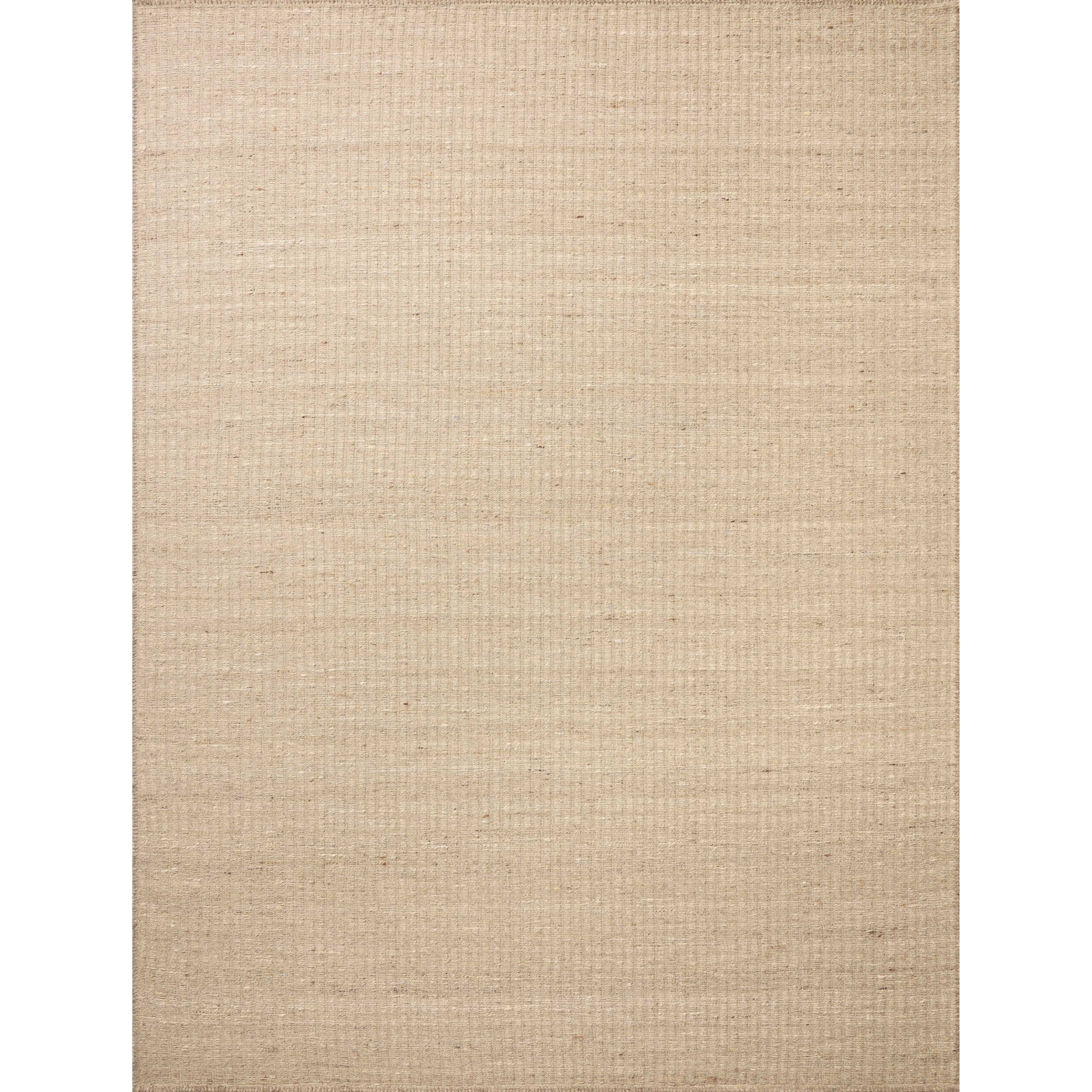 The Elma Collection is a vertically striped area rug framed with whip-stitched edges to help ground your space. This timeless, neutral rug is great for high-traffic living rooms, bedrooms, and dining rooms of many home decor styles. Amethyst Home provides interior design, new home construction design consulting, vintage area rugs, and lighting in the Miami metro area.