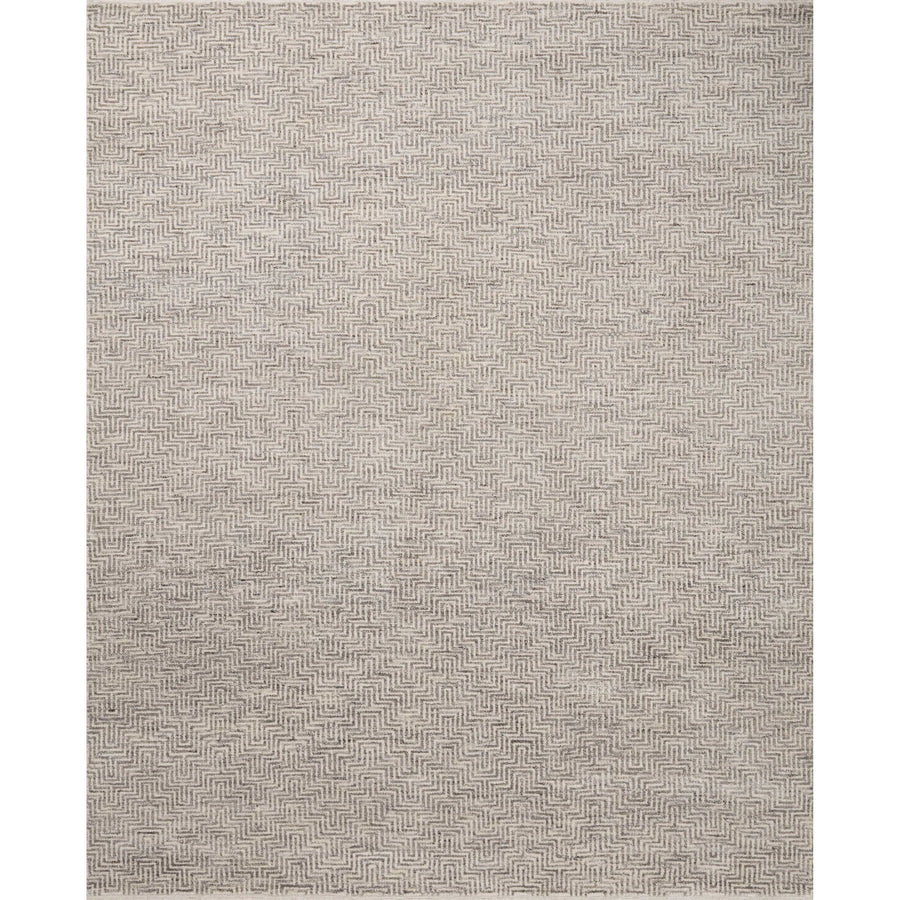 Jean Stoffer x Loloi Grace Dove Hand-Knotted Rug