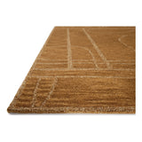 The Barrow Collection by Jeremiah Brent x Loloi is a hand-tufted area rug with a bold linear design inspired by modern art and classical architecture. The rugs pile is a blend of wool and jute for a stable, substantial feel that can ground living rooms, dining rooms, bedrooms, and more. Amethyst Home provides interior design, new home construction design consulting, vintage area rugs, and lighting in the Houston metro area.