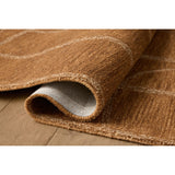 The Barrow Collection by Jeremiah Brent x Loloi is a hand-tufted area rug with a bold linear design inspired by modern art and classical architecture. The rug’s pile is a blend of wool and jute for a stable, substantial feel that can ground living rooms, dining rooms, bedrooms, and more. Amethyst Home provides interior design, new home construction design consulting, vintage area rugs, and lighting in the Omaha metro area.