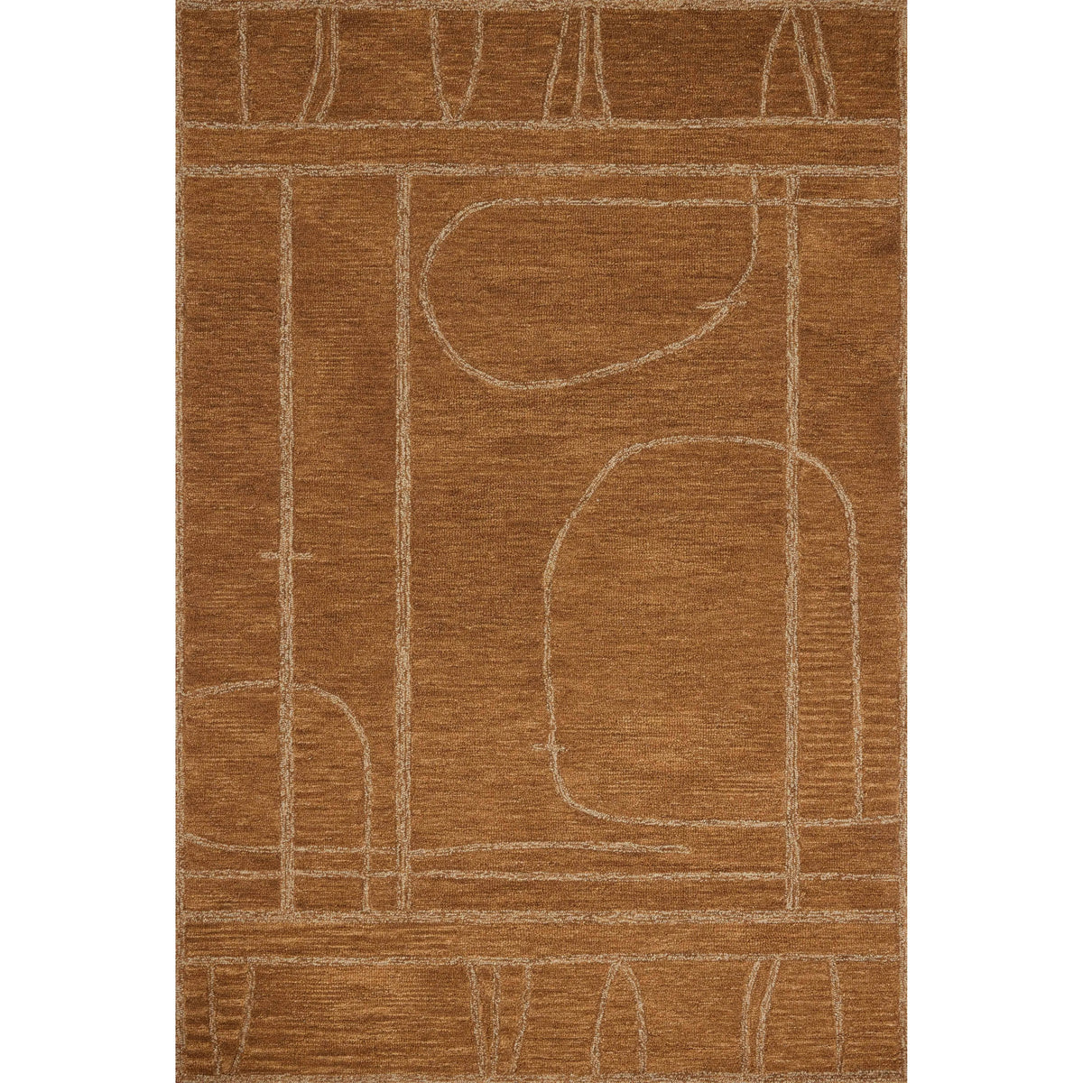 Jeremiah Brent x Loloi Barrow Clay / Natural Rug