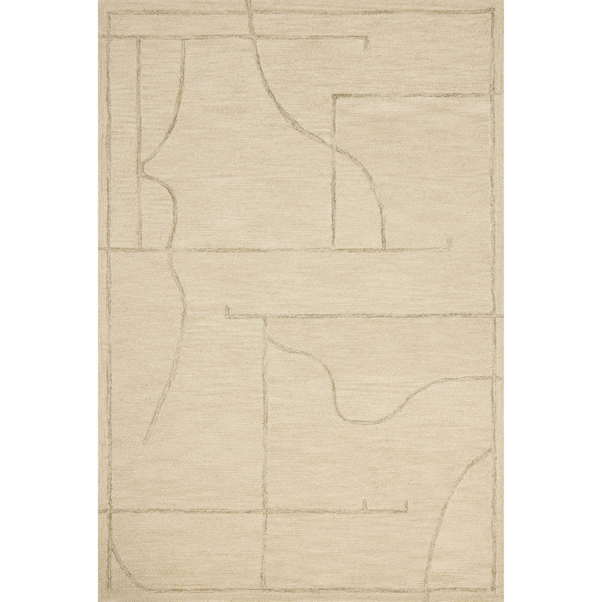 Jeremiah Brent x Loloi Barrow Ivory / Taupe Rug