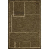 The Barrow Collection by Jeremiah Brent x Loloi is a hand-tufted area rug with a bold linear design inspired by modern art and classical architecture. The rugs pile is a blend of wool and jute for a stable, substantial feel that can ground living rooms, dining rooms, bedrooms, and more. Amethyst Home provides interior design, new home construction design consulting, vintage area rugs, and lighting in the Kansas City metro area.