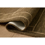 The Barrow Collection by Jeremiah Brent x Loloi is a hand-tufted area rug with a bold linear design inspired by modern art and classical architecture. The rugs pile is a blend of wool and jute for a stable, substantial feel that can ground living rooms, dining rooms, bedrooms, and more. Amethyst Home provides interior design, new home construction design consulting, vintage area rugs, and lighting in the Omaha metro area.