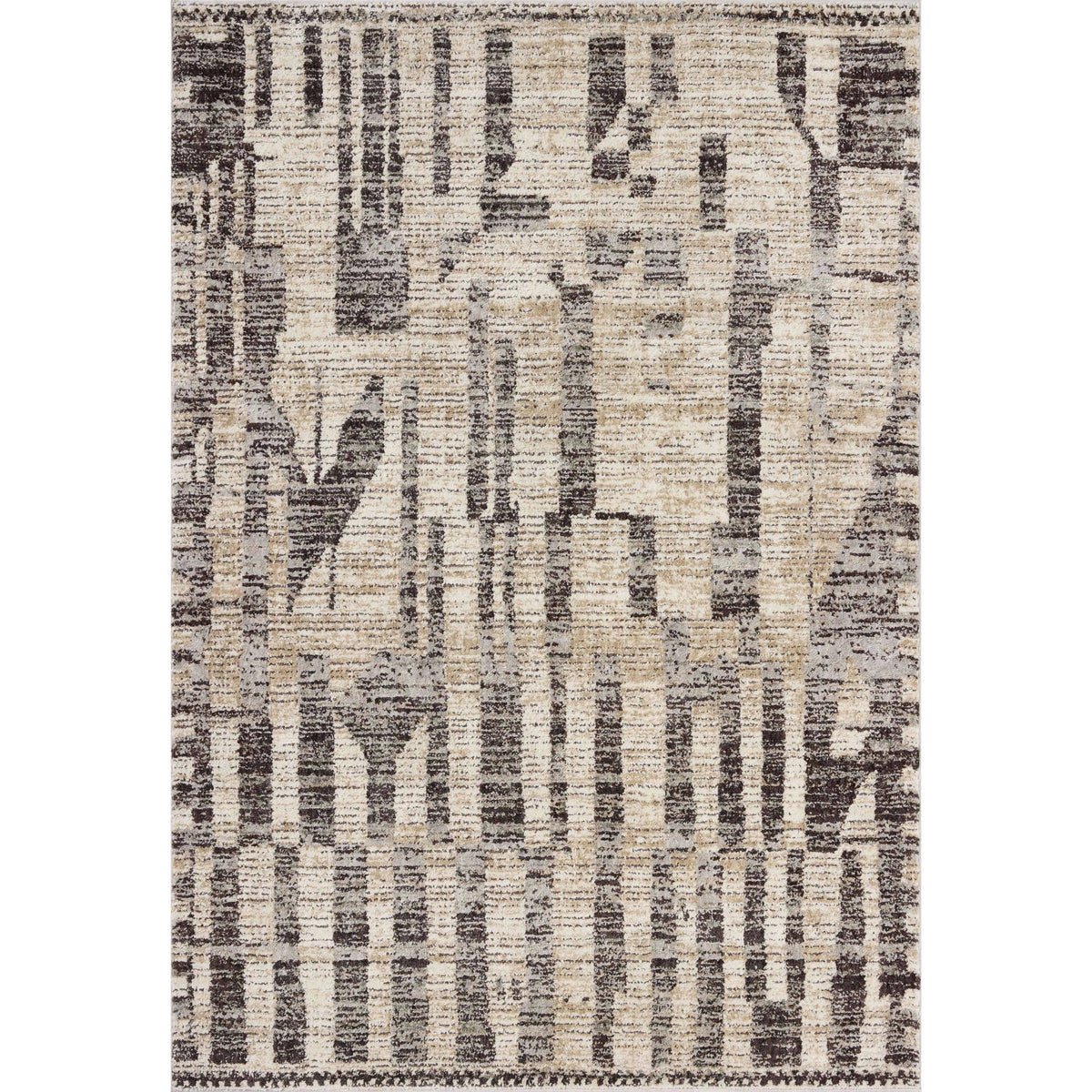 Jeremiah Brent x Loloi Bleecker Beige / Stone Rug