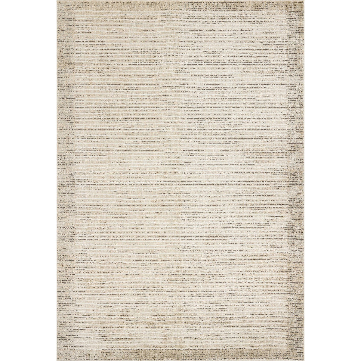 Jeremiah Brent x Loloi Bleecker Sand / Charcoal Rug